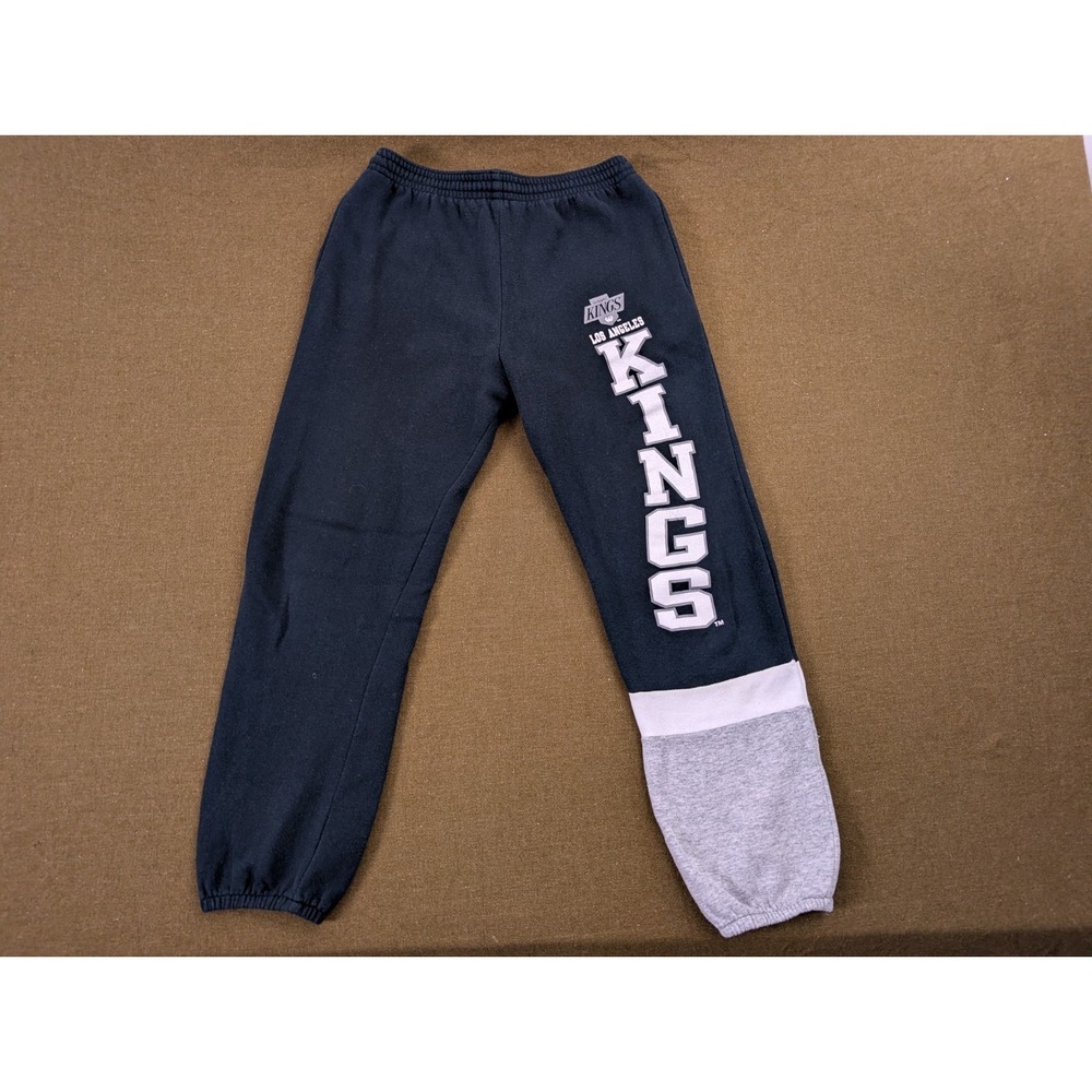 Vintage Nutmeg Los Angeles Kings NHL Sweatpants Mens Size M Black